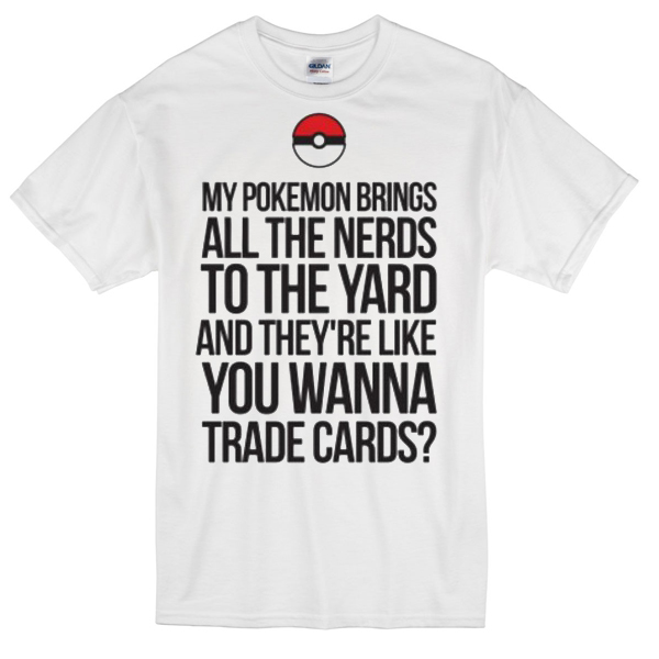 pokemon league shirt