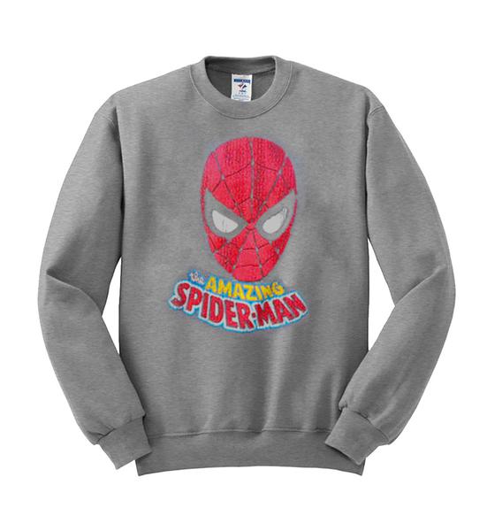 spiderman sweatshirt