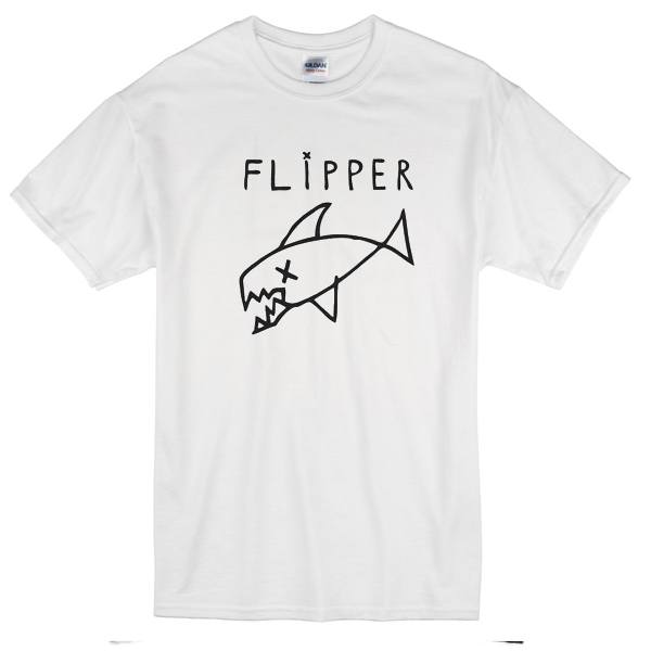 kurt cobain flipper t shirt