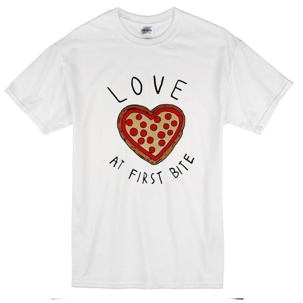 pizza heart shirt