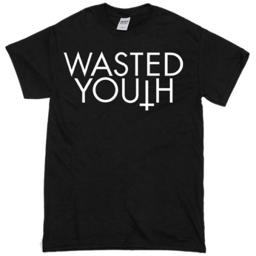 wasted youth t-shirt - Basic tees shop