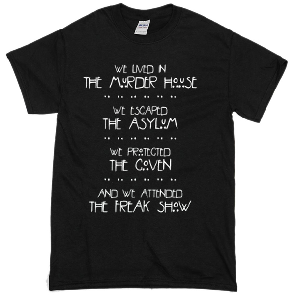 american horror story tee shirts