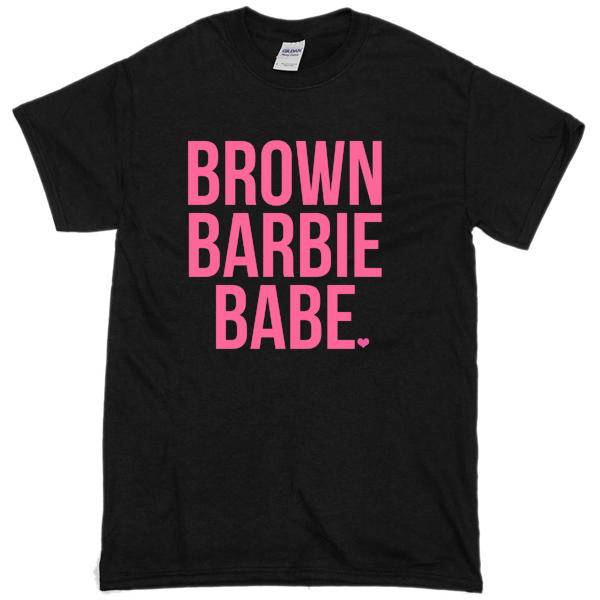 brown barbie t shirt