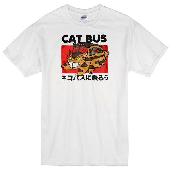 cat bus shirt