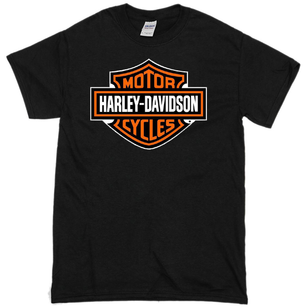  Harley  Davidson  Motorcycle logo  T  shirt  Basic tees shop