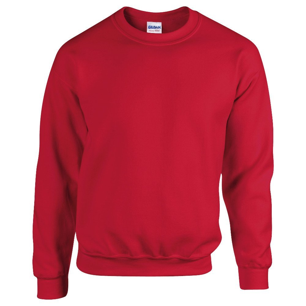 Red Blank Sweatshirt - Basic tees shop