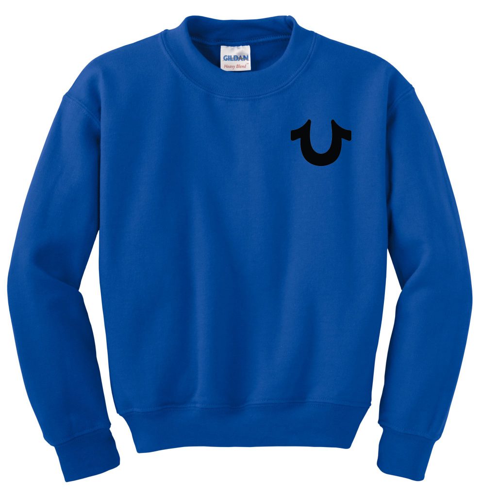 Royal Blue True Religion Sweatshirt 