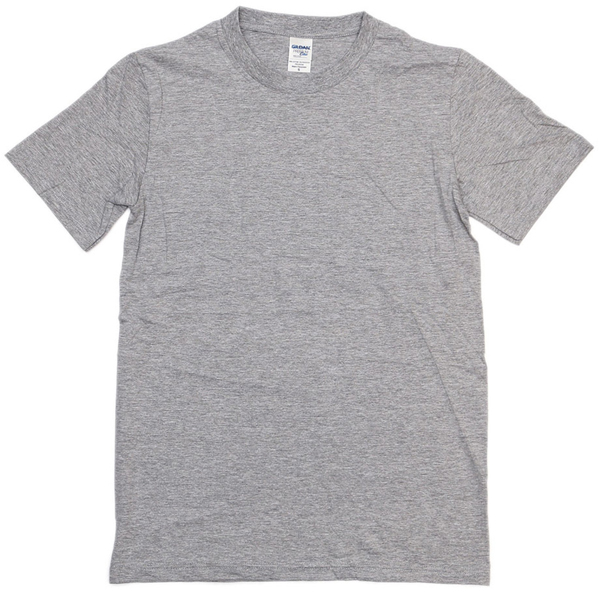 Grey Blank T-shirt - Basic tees shop