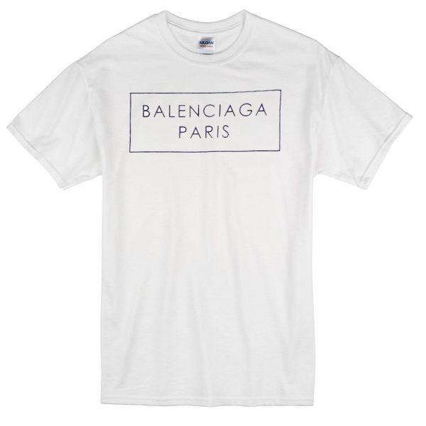 balenciaga paris tee shirt