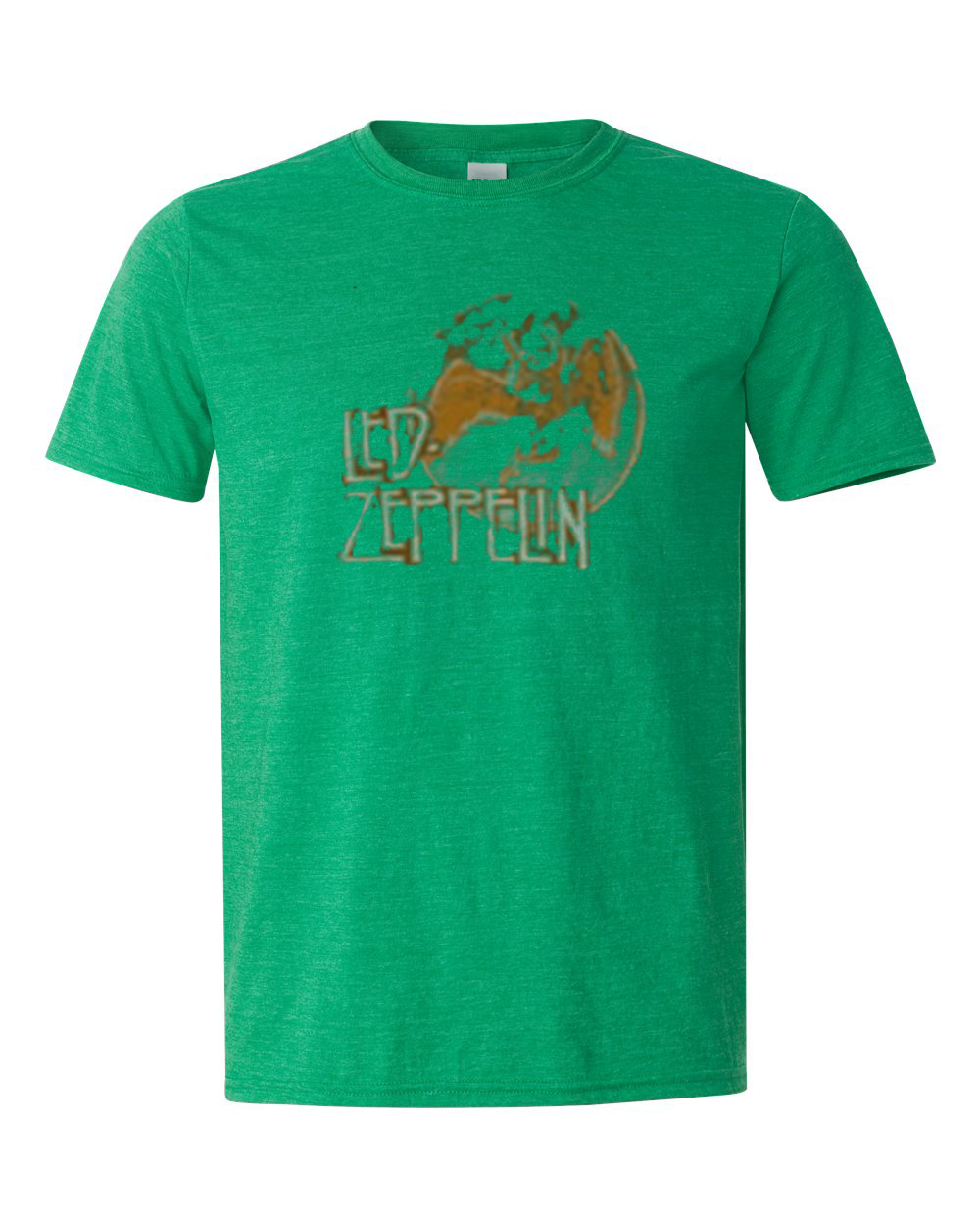 green led zeppelin t-shirt