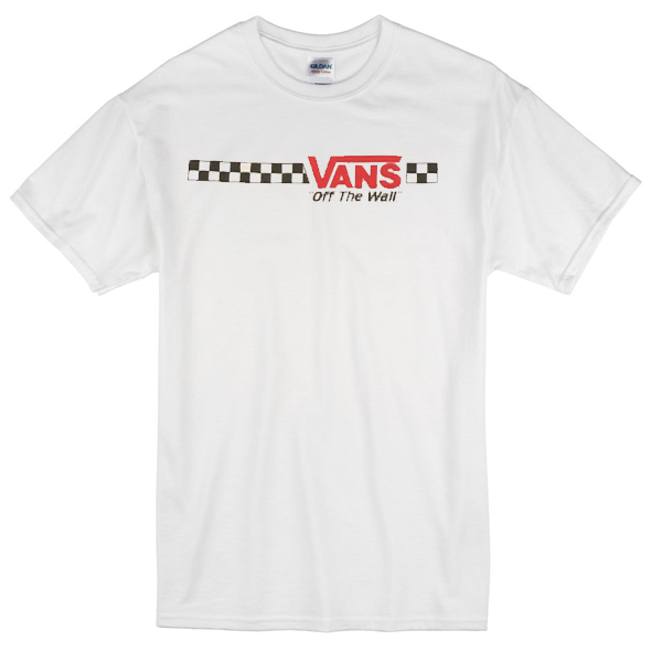 vans checkered t shirt