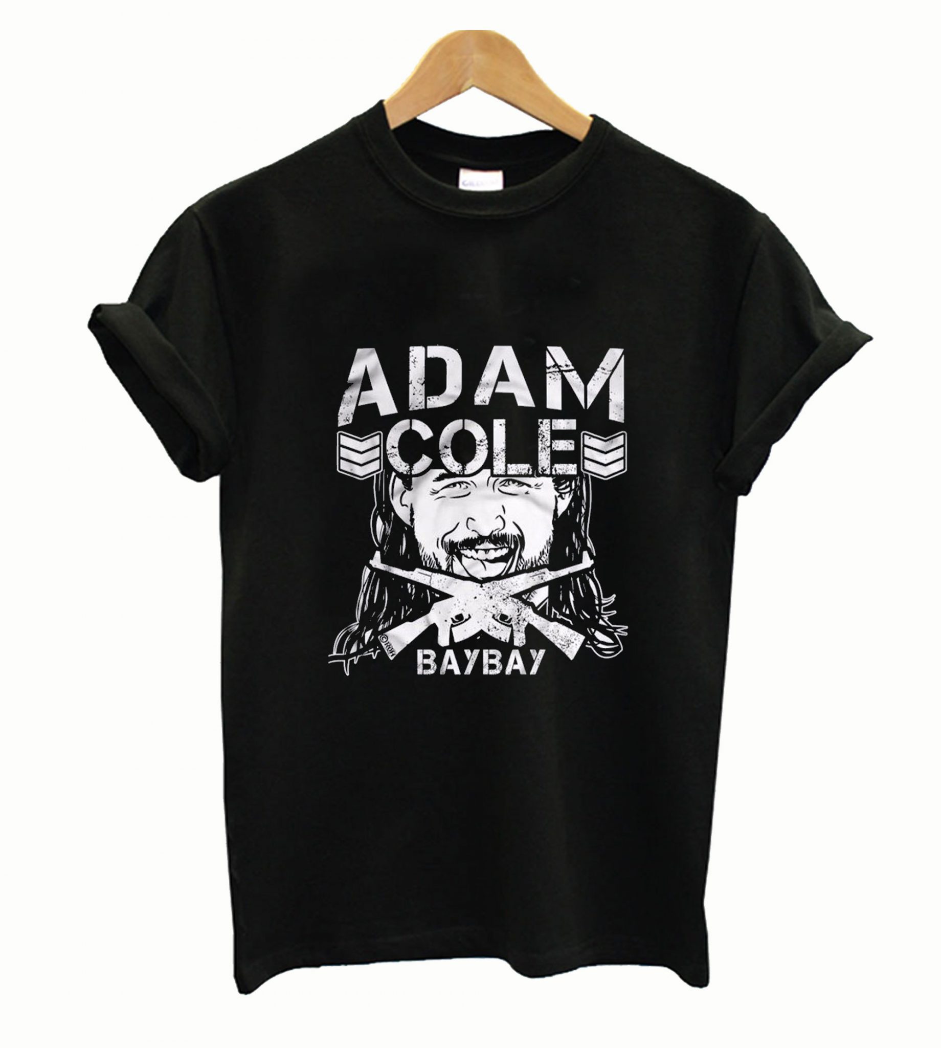 adam cole bullet club shirt